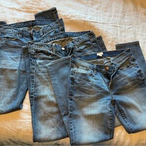 J crew size 25 skinny jeans